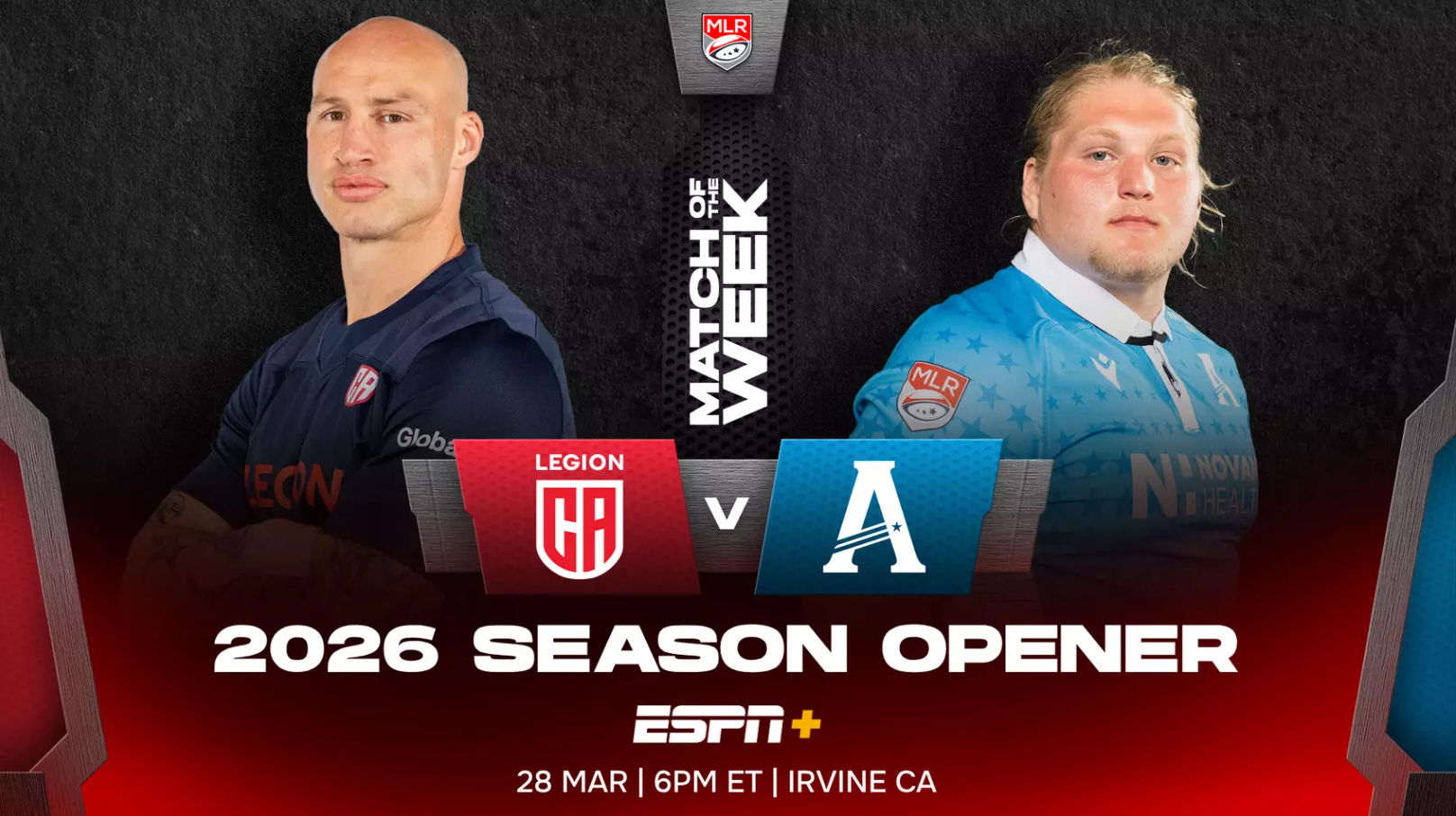 2026 – RD 1: California Legion v Anthem RC - North American Rugby Database